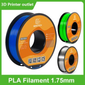 GEEETECH HS-PLA Filament 1.75mm 3D Printing Filament for Most of  High Speed 3D Printers Geeetech Thunder Compatible Creality