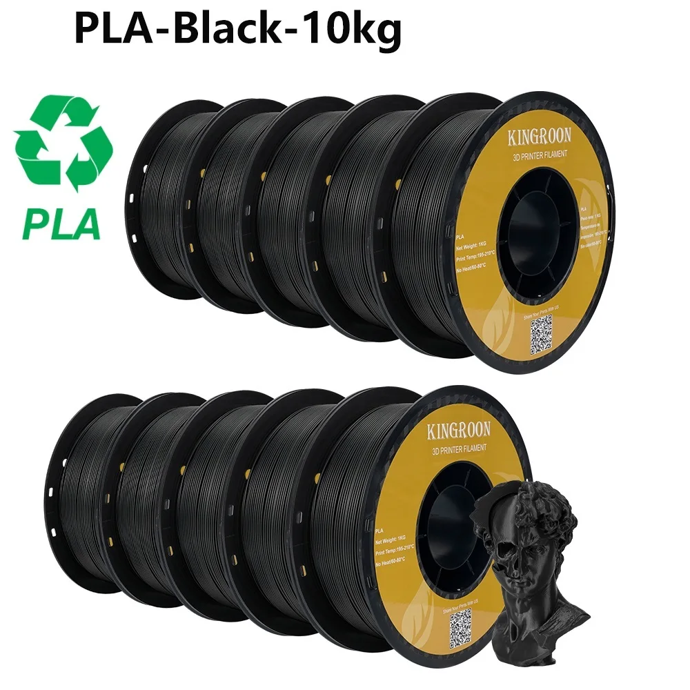 PLA 10KG Black